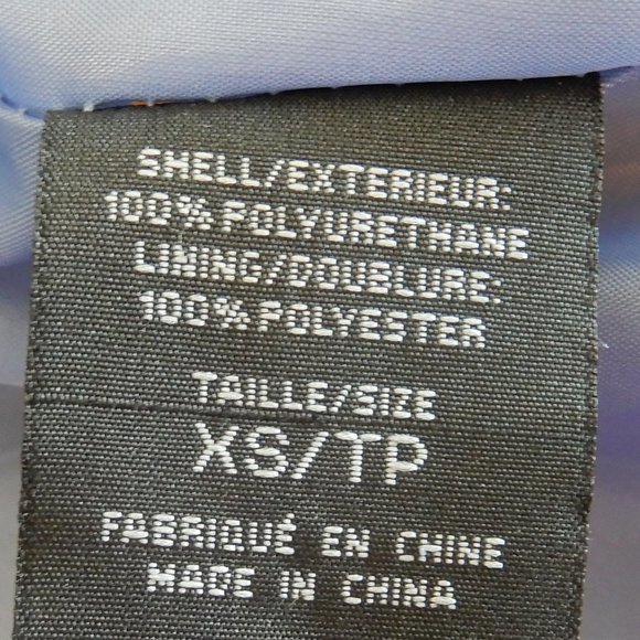 Suzy Shier Light blue faux leather motorcycle jacket in Size XS - Picture 10 of 13